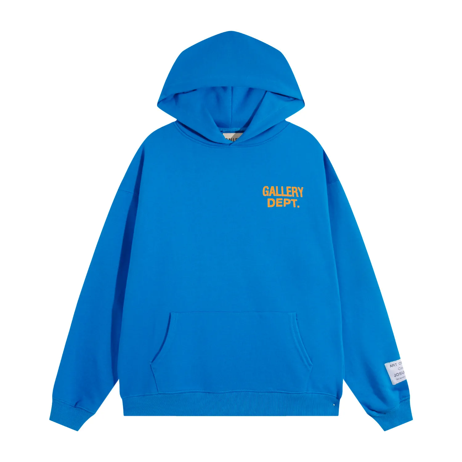 801#Gallery Dept new color matching classic letter slogan logo printed casual all-match hoodie hooded sweatshirt black printed khaki orange royal blue light blue yellow black printed black S~XL p180